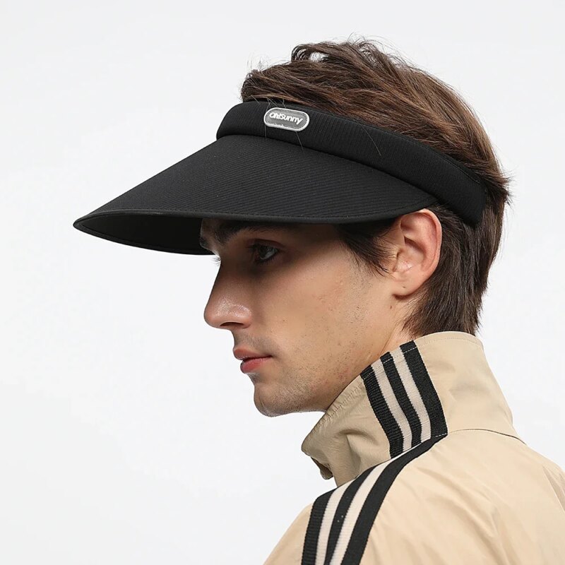Women's UPF 50+ Sun Visor Hat – Lightweight Wide Brim Cap for Summer Outdoors - Image 6