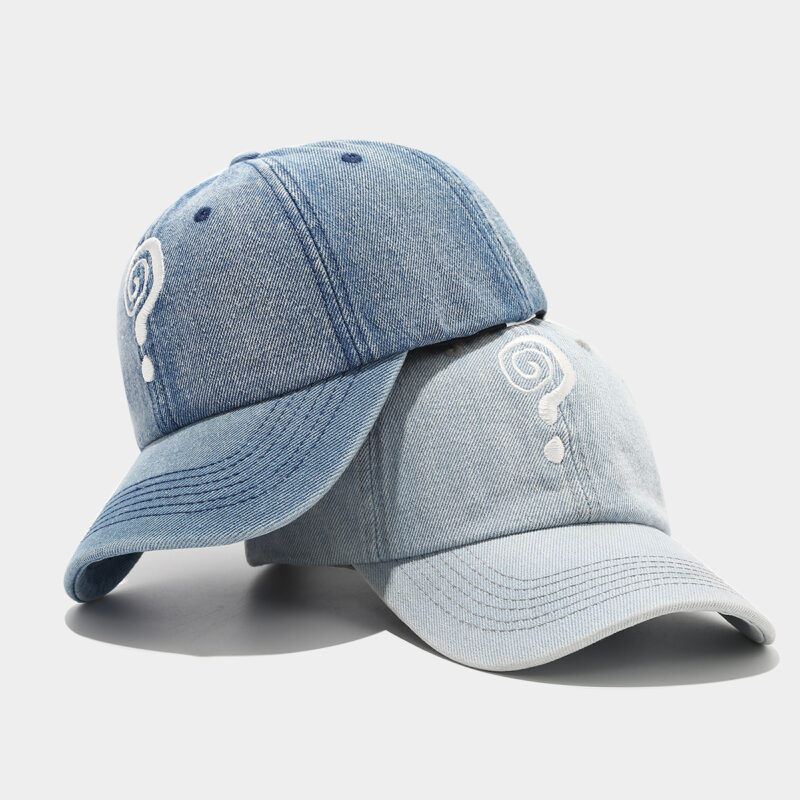 Unisex Denim Baseball Cap - Image 3