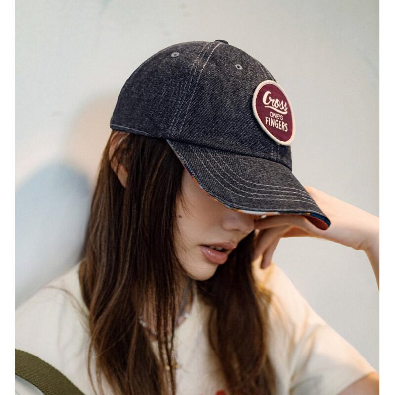 Denim Baseball Cap for Women and Men – Adjustable Sun Protection, Casual Style - Image 3