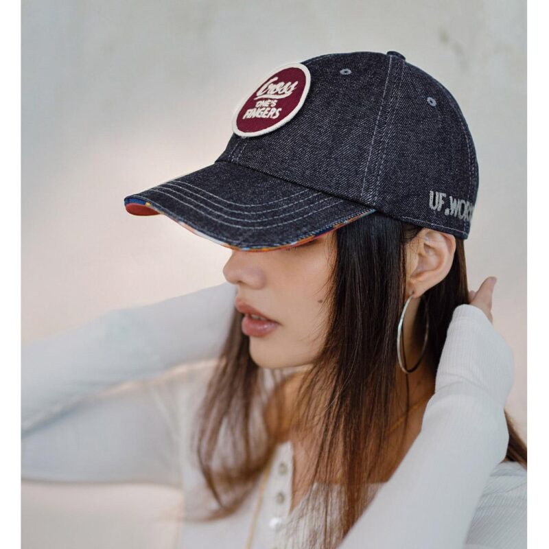 Denim Baseball Cap for Women and Men – Adjustable Sun Protection, Casual Style - Image 6