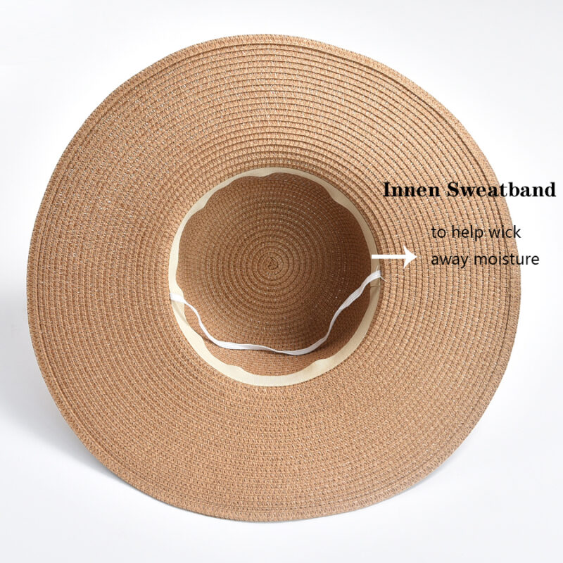 Summer Wide Brim Floppy Sun Hat for Women - Image 6