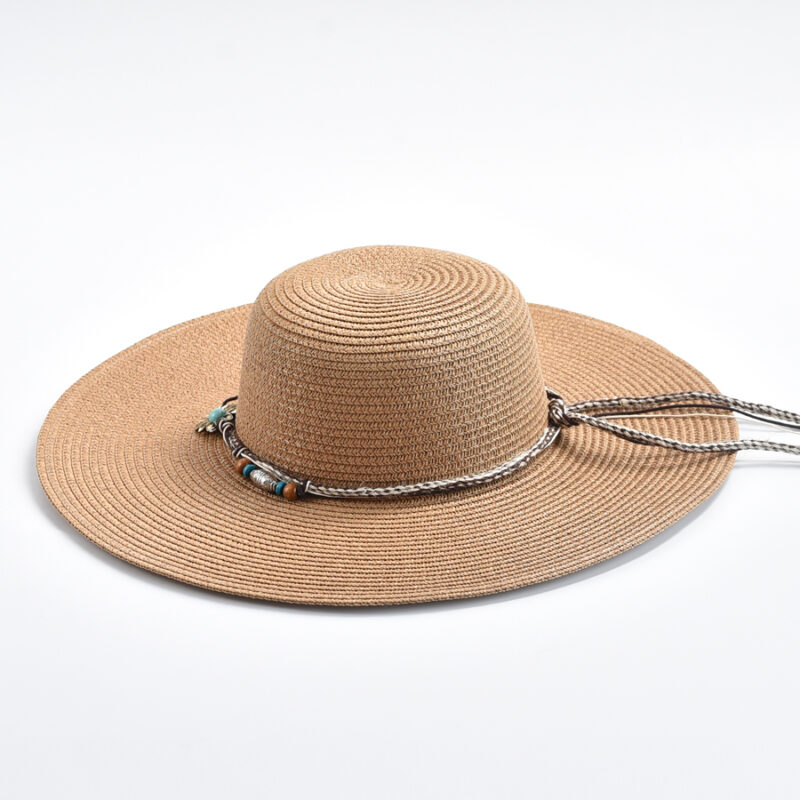 Summer Wide Brim Floppy Sun Hat for Women - Image 4