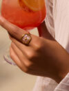 18K Gold Plated Starfish Shell Ring