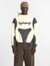 Vintage Patchwork Hoodie with 3D Embroidery