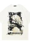 Anime Graphic Cotton T-Shirt for Men & Women