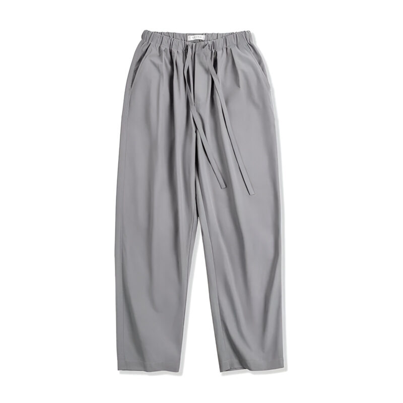 Men's Retro Easy-Care Straight Jogger Pants – Casual Wrinkle-Resistant Trousers - Image 6