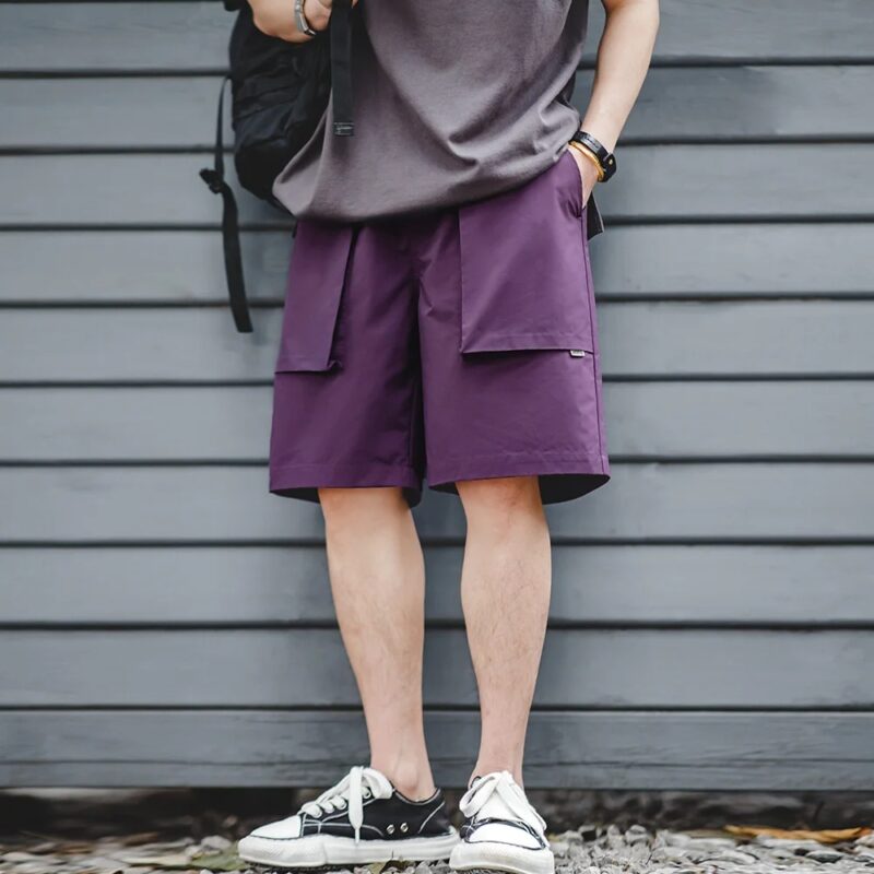 Men’s Lightweight Summer Work Shorts with Large Pockets