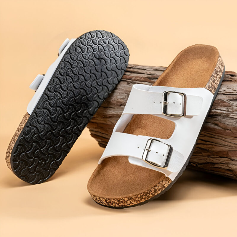 Comfortable Unisex Cork Slippers for Men - Image 7