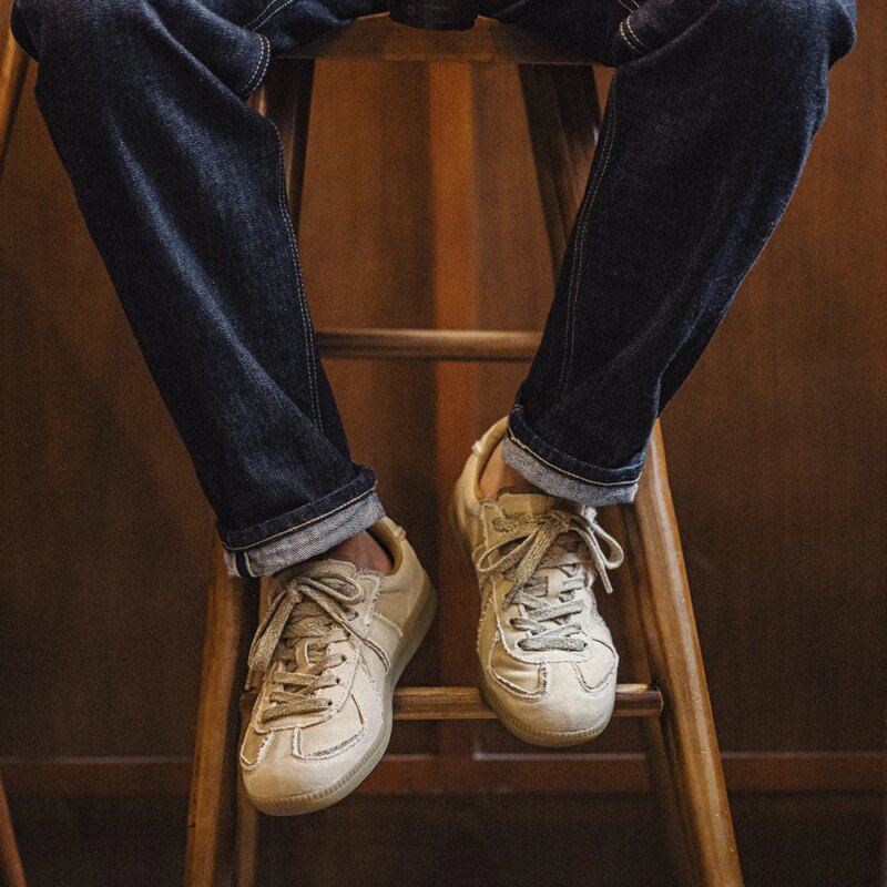 Retro Canvas Casual Sneakers for Men - Image 3