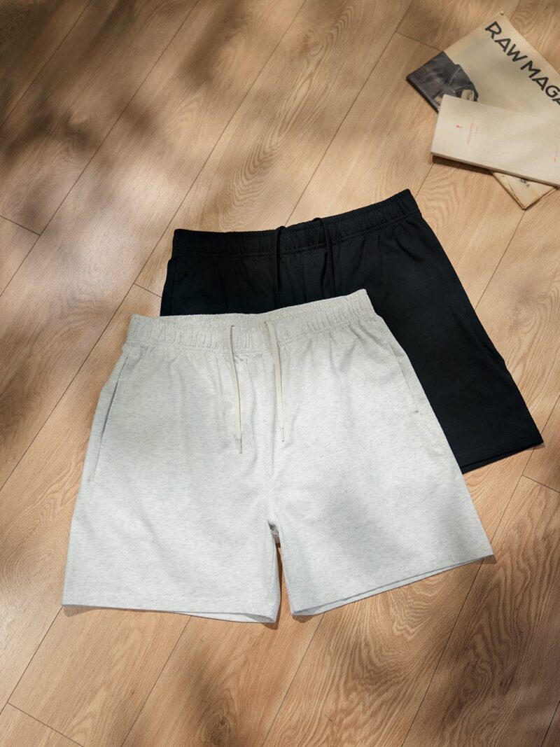 Men's Summer Oversized Lightweight Cotton Blend Lounge Shorts - Image 3
