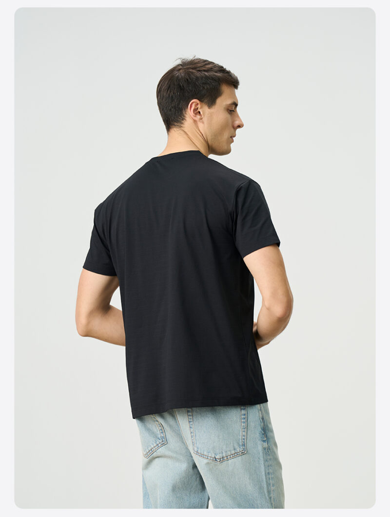 Men’s Lightweight Quick-Dry Moisture-Wicking Summer Sports T-Shirt - Image 5