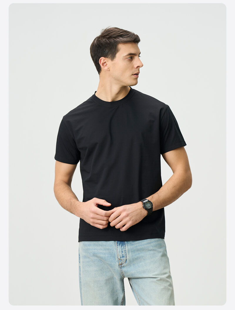 Men’s Lightweight Quick-Dry Moisture-Wicking Summer Sports T-Shirt - Image 3