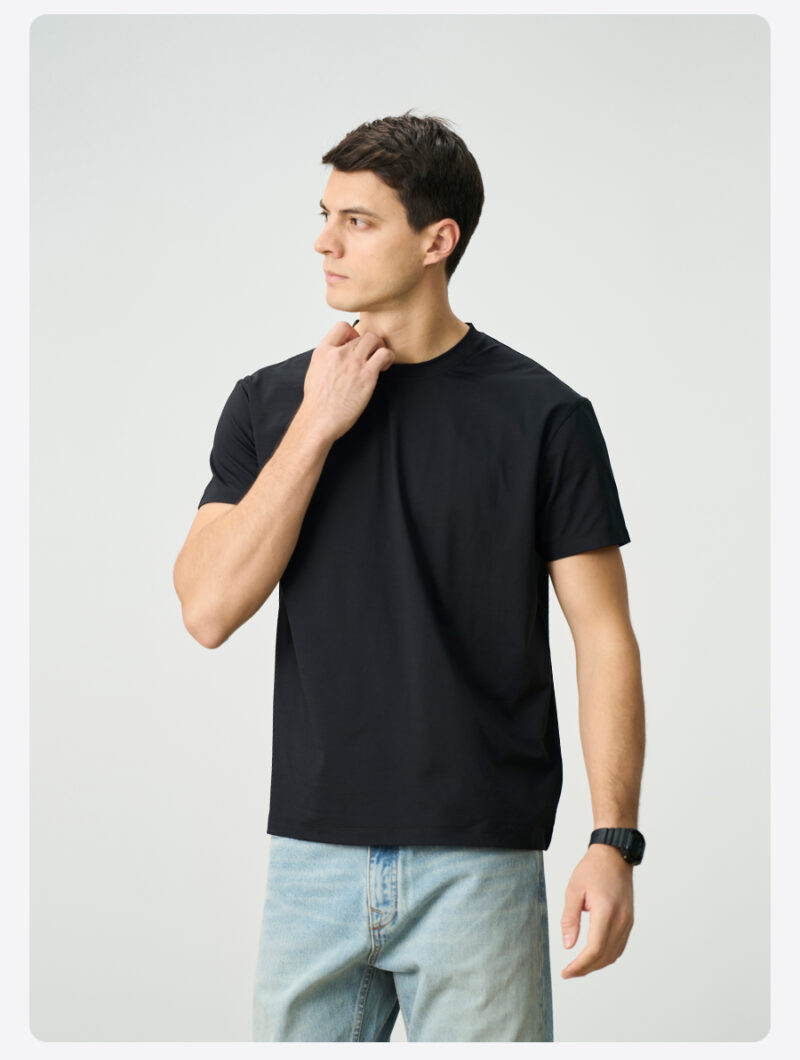 Men’s Lightweight Quick-Dry Moisture-Wicking Summer Sports T-Shirt - Image 2