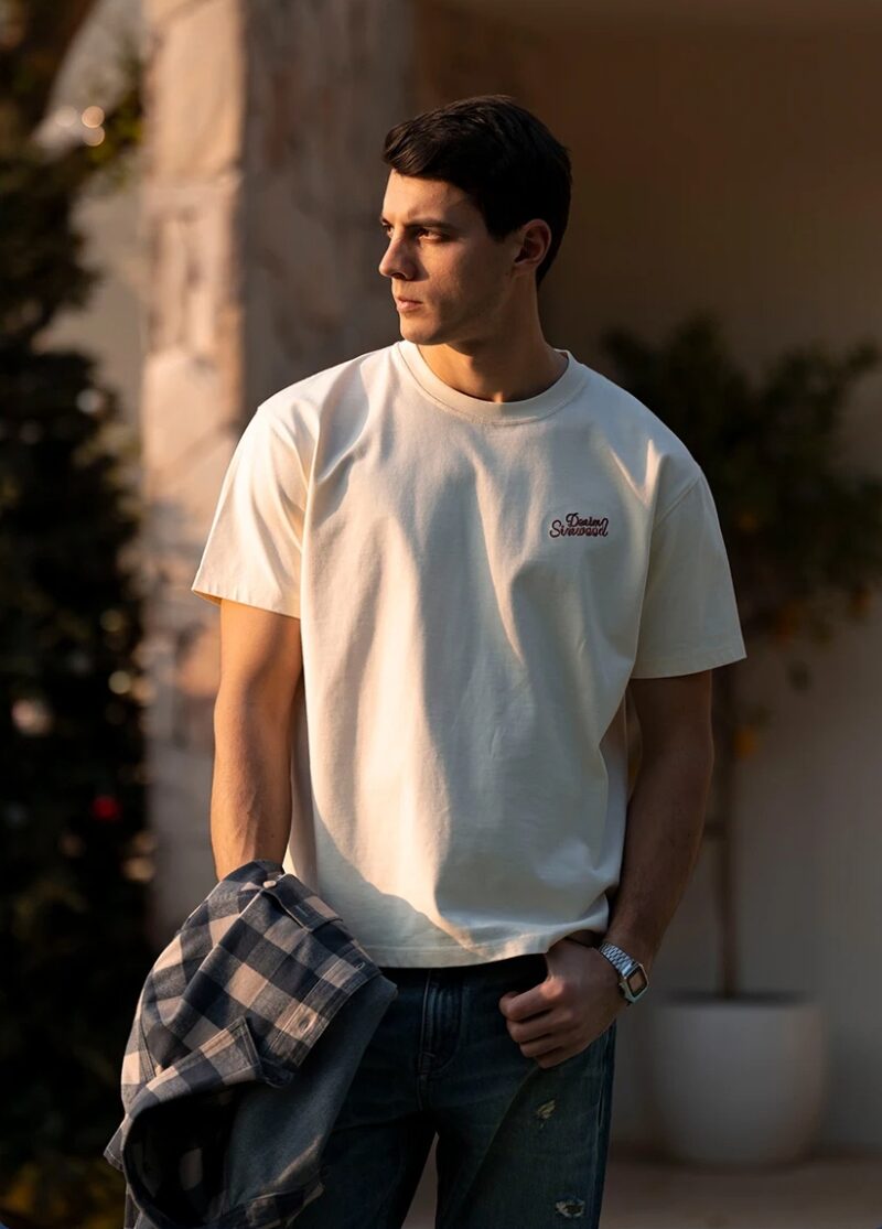 Men's Oversized Cotton T-Shirt - Image 2