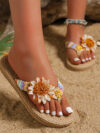 Women's Sunflower Soft Sole Anti-Slip Flat Flip Flops