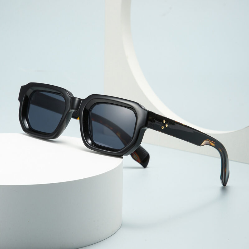Square Gradient Rivet Sunglasses for Women & Men