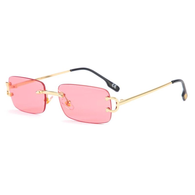 Luxury Mirror Square Frame Sunglasses for Women and Men - UV400 Protection - Image 6