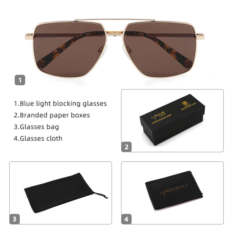 Polarized Aviator Sunglasses for Men & Women - Image 6