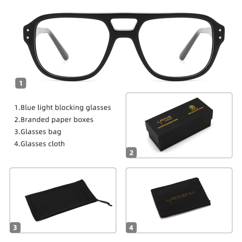 Retro Photochromic Square Sunglasses for Men & Women - Image 5
