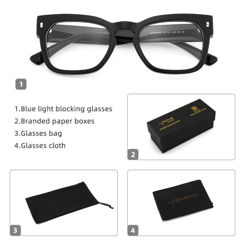 Luxury Thick Acetate Square Sunglasses for Men - Image 6
