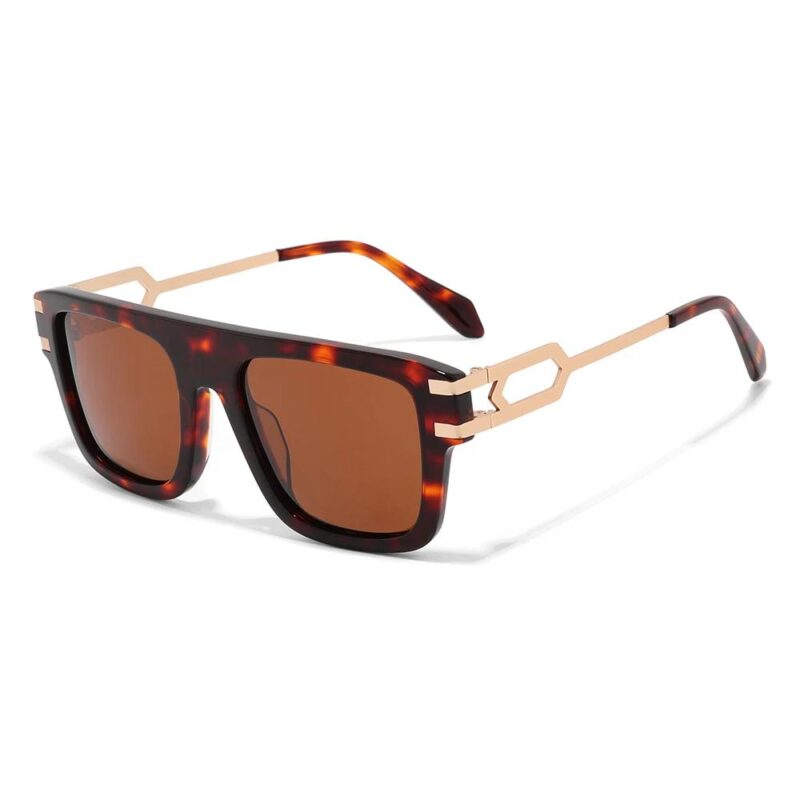 Oversized Square Acetate Sunglasses UV400 | Unisex Luxury Fashion Shades - Image 6