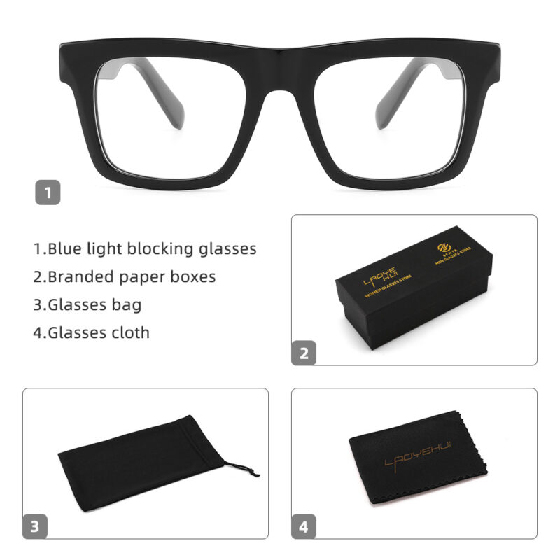 Luxury Retro Square Sunglasses for Men - Image 5