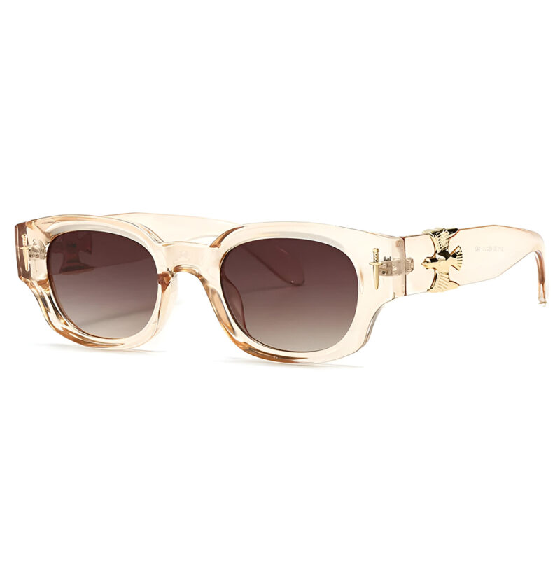 Chic Square Polygon Sunglasses for Women - Image 5