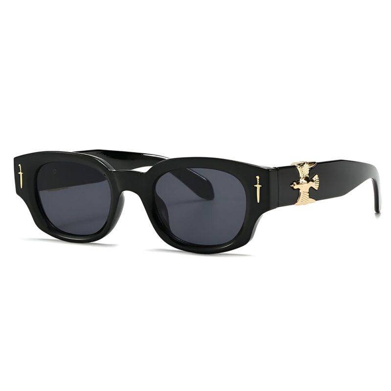 Chic Square Polygon Sunglasses for Women - Image 7