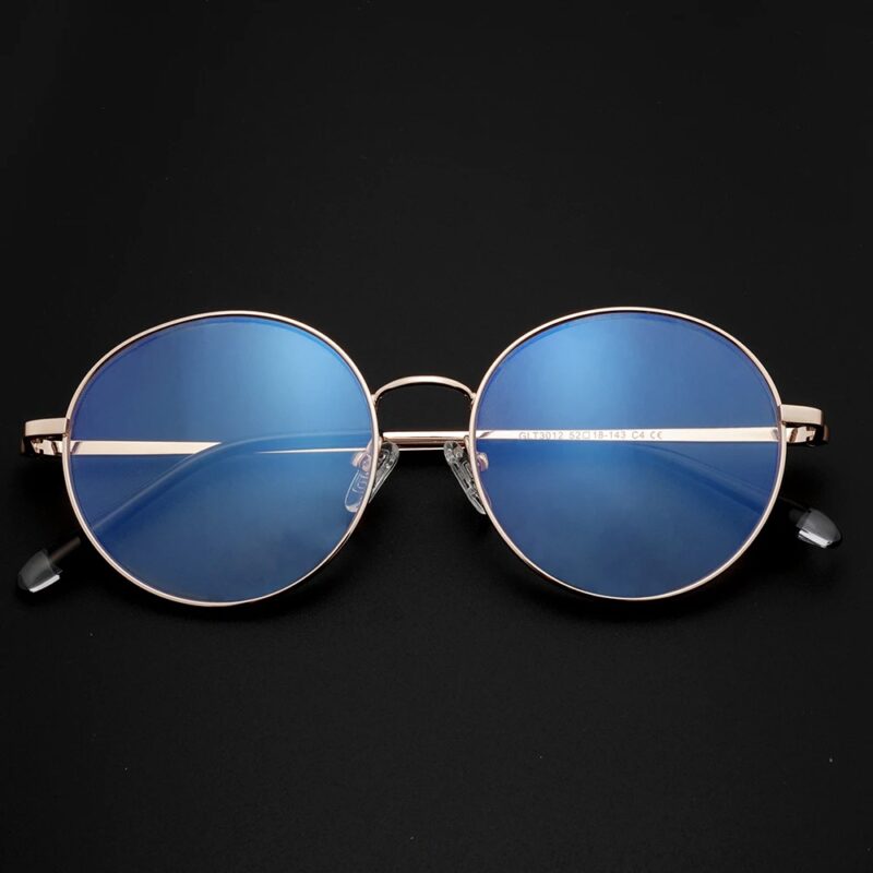 Round Blue Light Blocking Glasses - Image 3