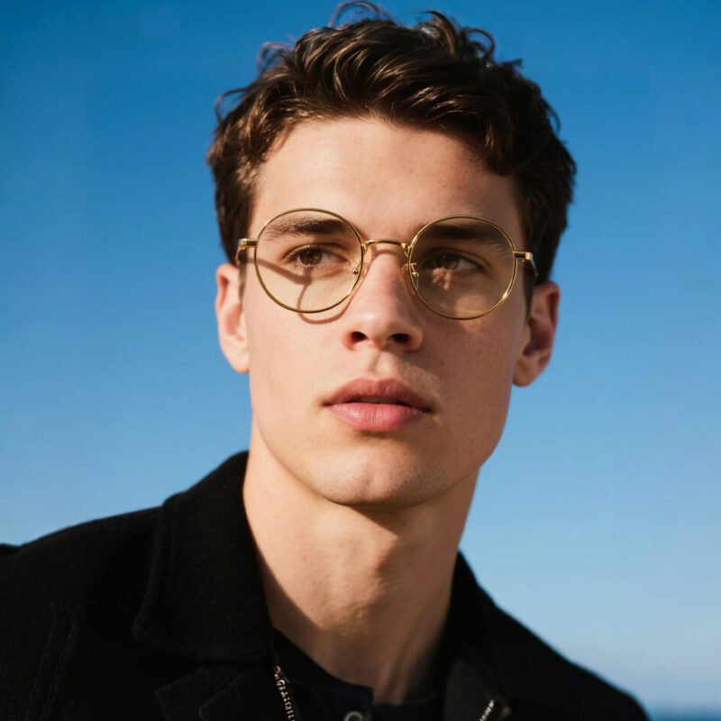 Round Blue Light Blocking Glasses