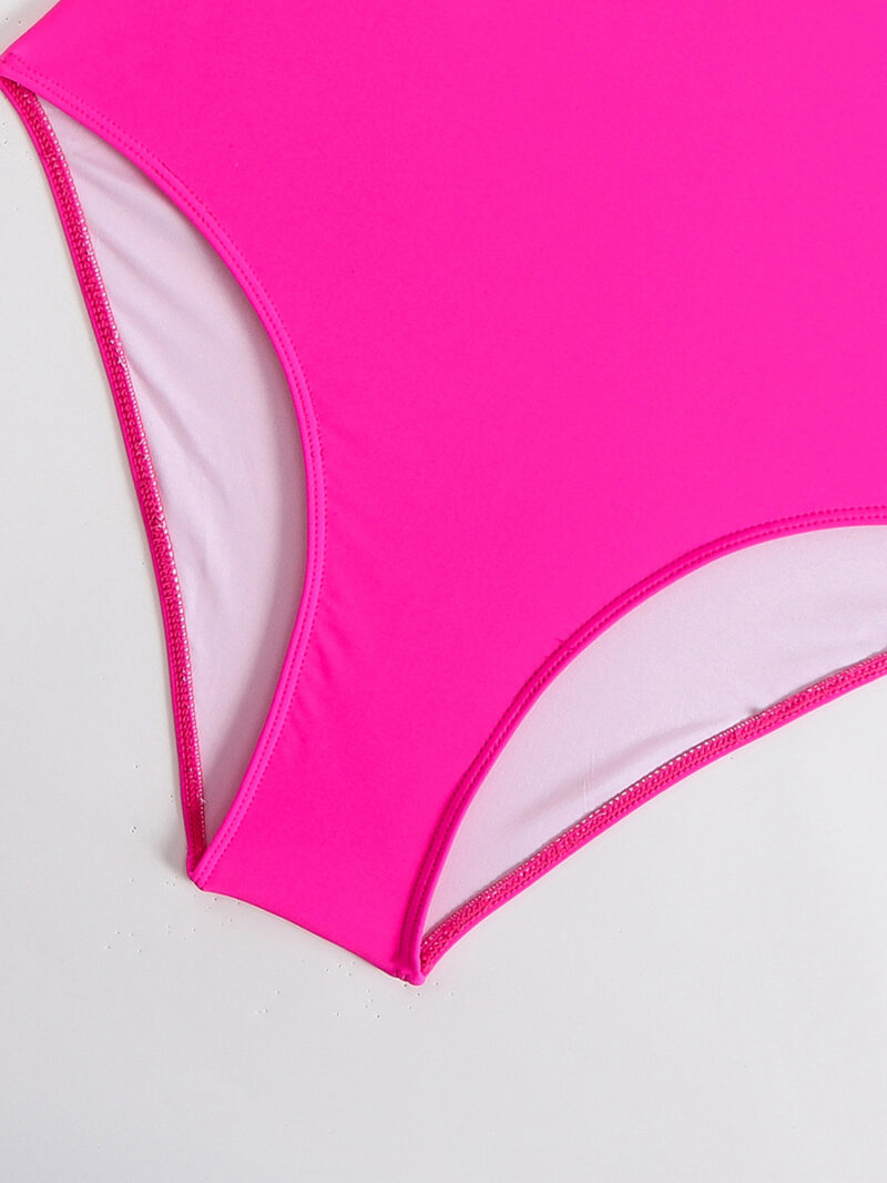 Sexy High Waist One-Shoulder Bikini | Push-Up Backless Swimsuit - Image 8