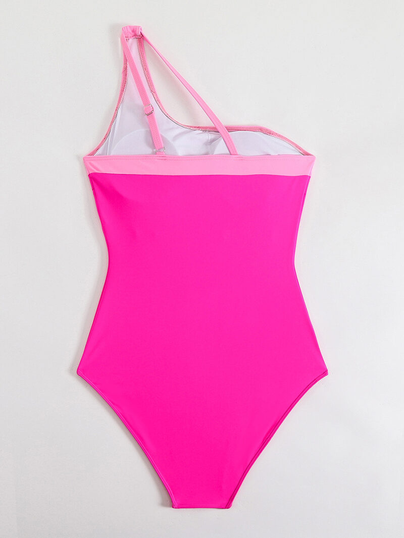 Sexy High Waist One-Shoulder Bikini | Push-Up Backless Swimsuit - Image 5