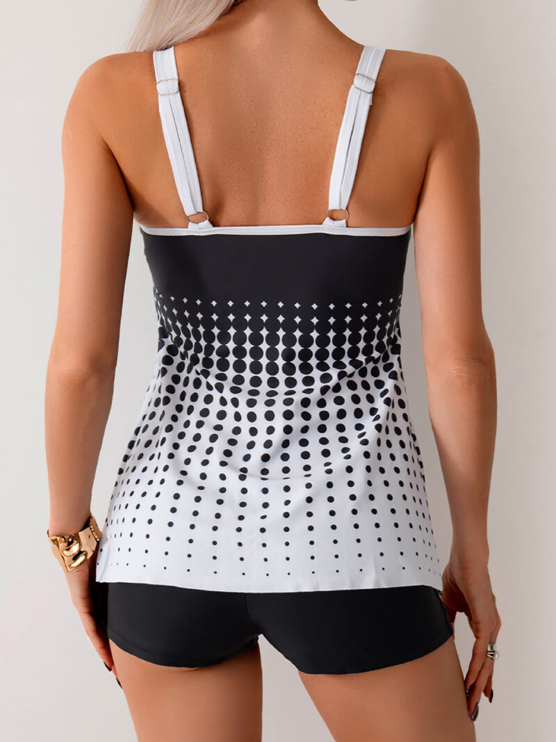 Sexy High Waist Push-Up Polka Dot Bikini Set - Image 5
