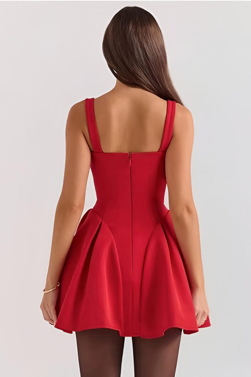 Sexy Backless Mini Dress - Image 4