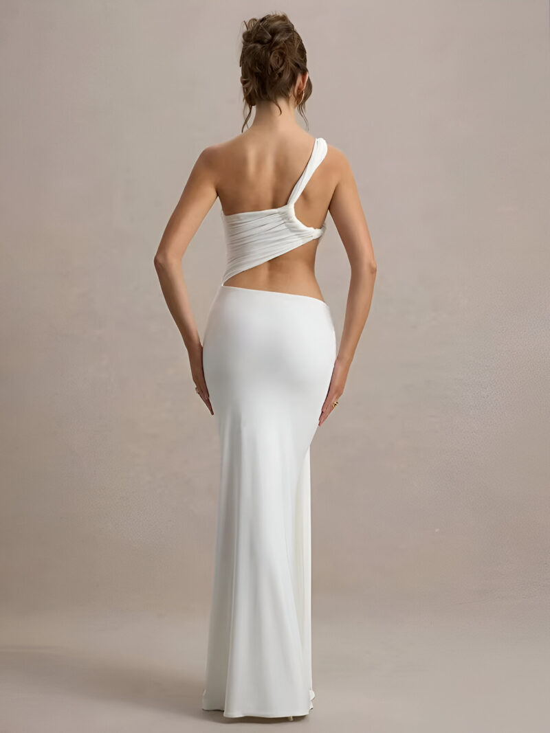 One Shoulder Maxi Dress - Image 12
