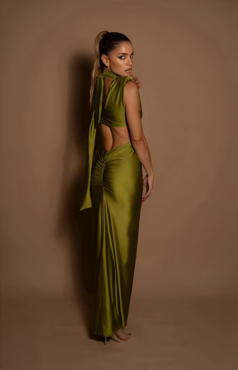 Sexy Sleeveless Maxi Dress for Club & Party - Image 6