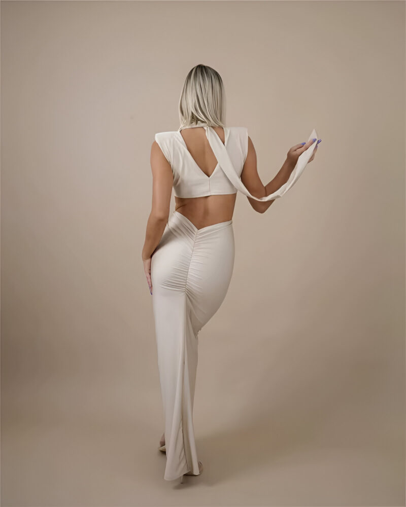 Sexy Sleeveless Maxi Dress for Club & Party - Image 11