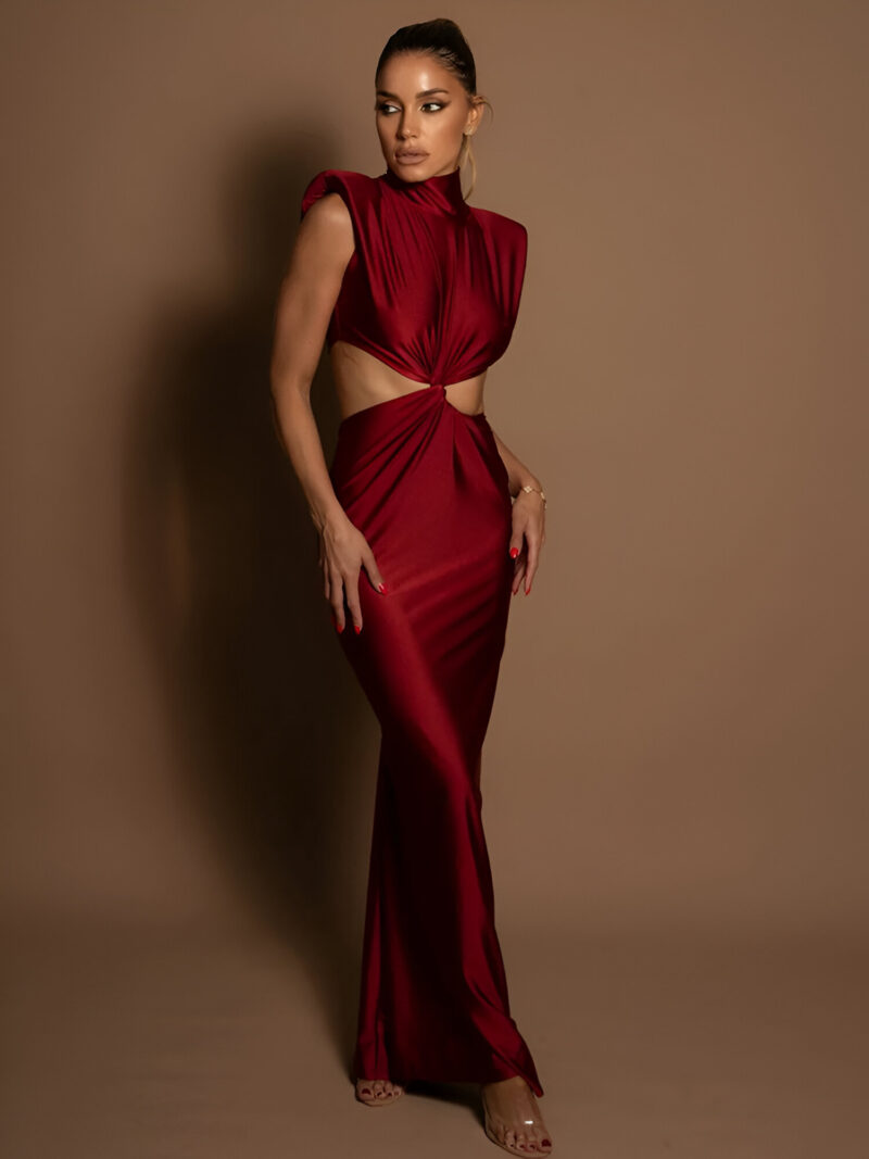 Sexy Sleeveless Maxi Dress for Club & Party - Image 3